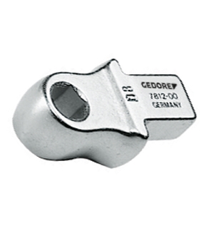 CABEZA PARA PUNTA DESTORNILLADOR DE 1/4"" SE 9X12 2101645 GEDORE